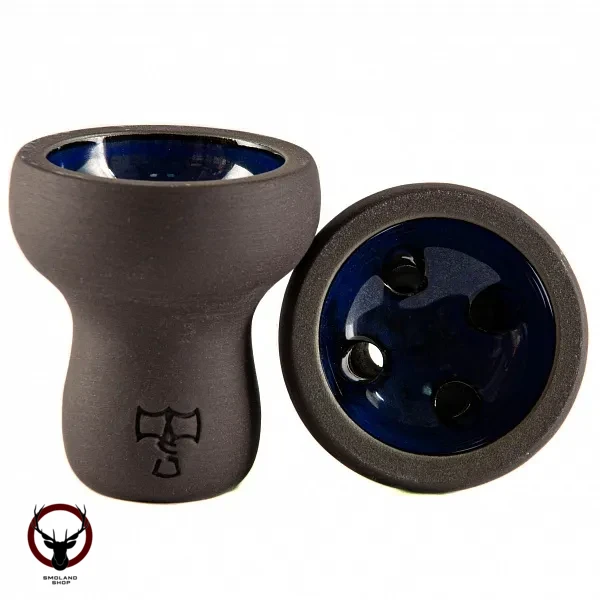 Чашка TOP Titan Glaze чёрная основа/синий верх