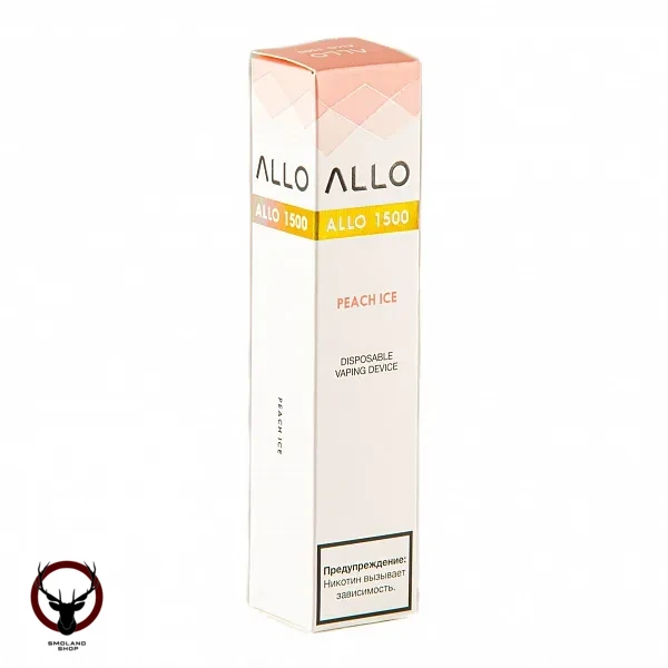 Электронная сигарета ALLO Peach Ice (1500 затяжек)