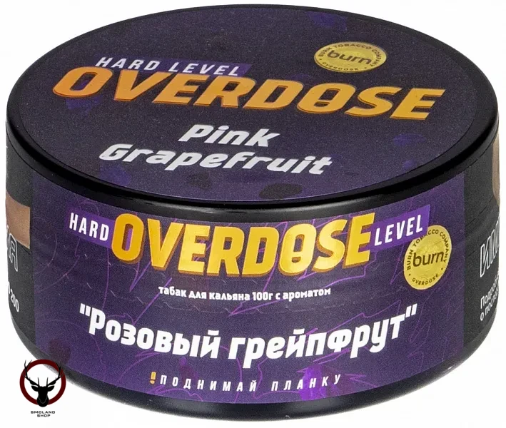 Табак для кальяна Overdose Pink Grapefruit 100гр