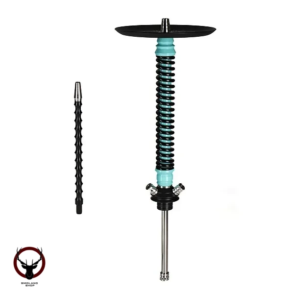 Кальян MAMAY CUSTOMS Coilovers мятно-черный (грав. Эра) (без колбы)