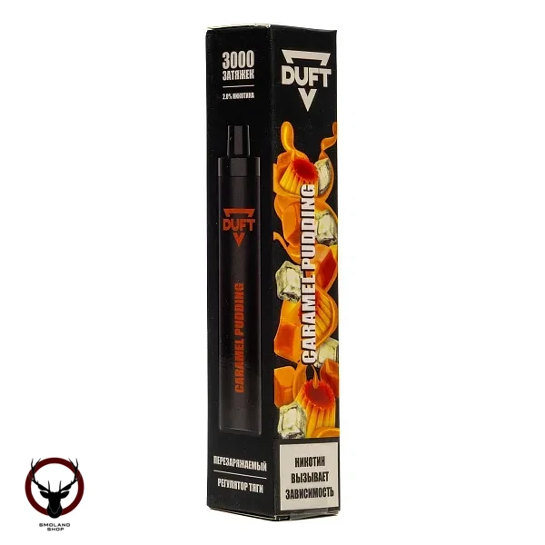 Электронная сигарета DUFT Caramel Pudding (3000 затяжек)