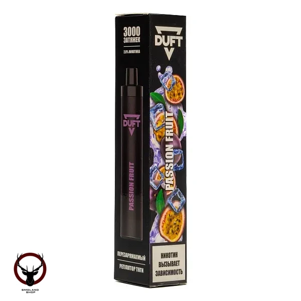 Электронная сигарета DUFT Passion Fruit (3000 затяжек)