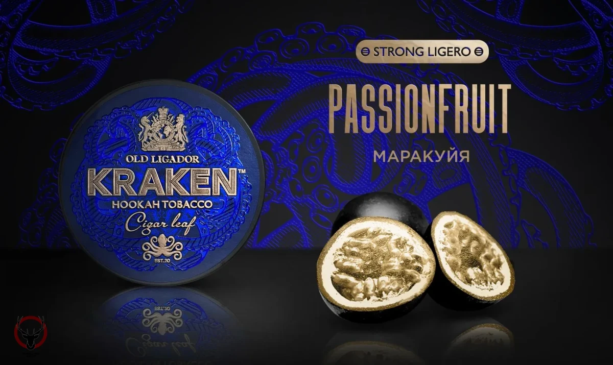 Табак Kraken - Strong  Ligero Маракуйя 100 гр.