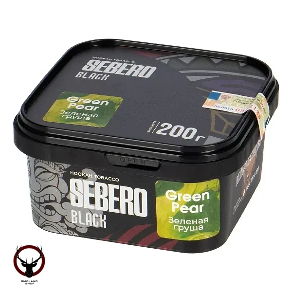 Sebero Black Green Pear 200гр МРК