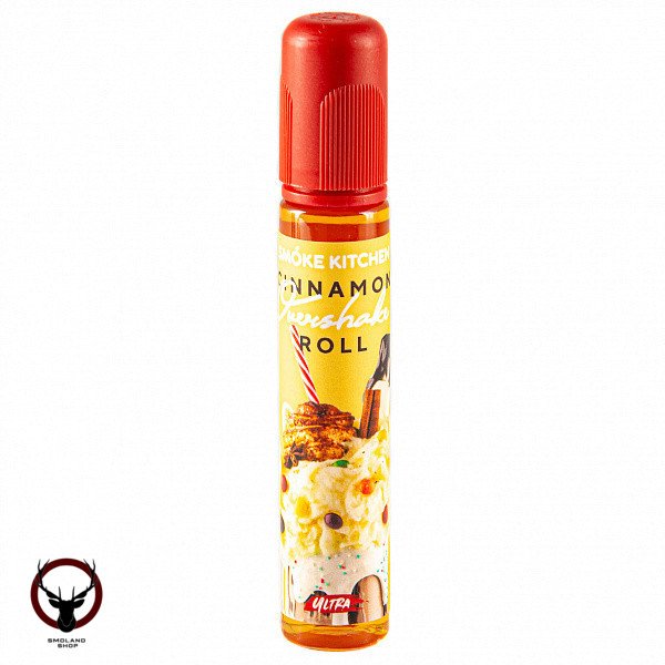Жидкость SMOKE KITCHEN OVERSHAKE SALT Cinnamon roll 30 мл, 20 мг
