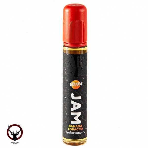 Жидкость SMOKE KITCHEN JAM SALT Banana Tobacco 30 мл, 20 мг ультра