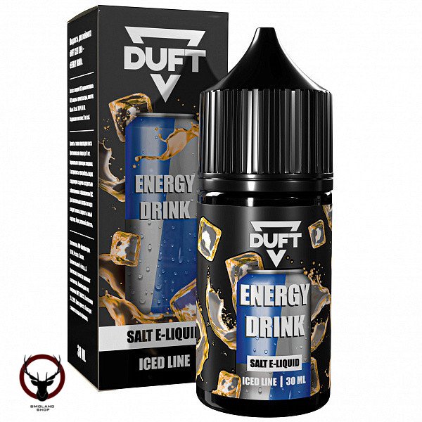 Жидкость DUFT ICED LINE Salt 20 Energy drink 10 мл