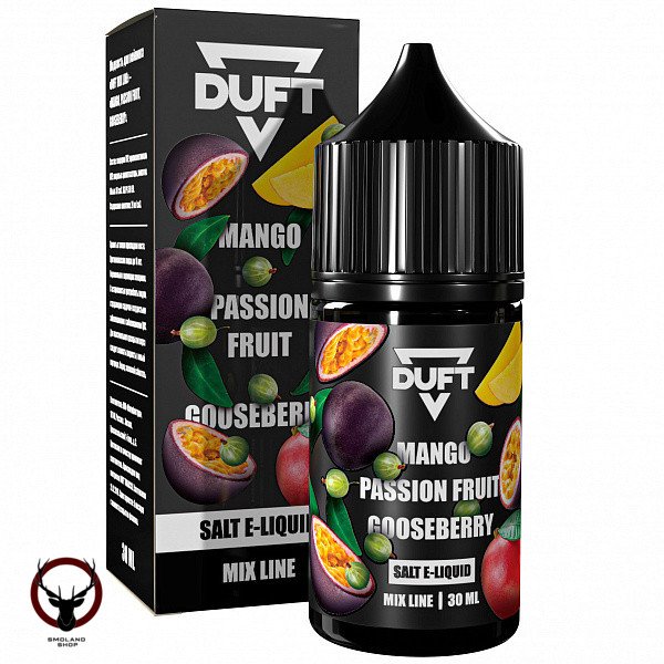 Жидкость DUFT MIX LINE Super Salt 20x Mango passion fruit gooseberry 10 мл