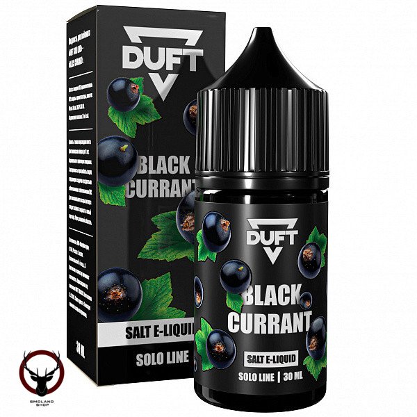 Жидкость DUFT SOLO LINE Super Salt 20x Black currant 10 мл