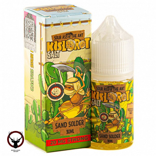 Жидкость KISLOROT SALT Sand soldier 20 мг strong 30 мл