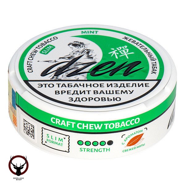 Табак жевательный DZEN SLIM Mint МРК