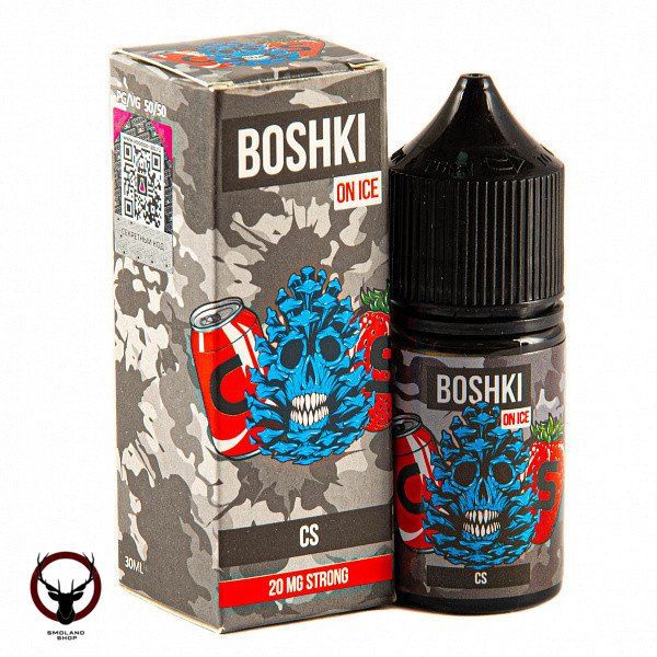 Жидкость BOSHKI ON ICE SALT CS 20 мг strong 30 мл