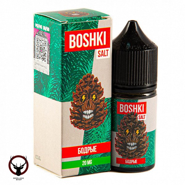 Жидкость BOSHKI SALT Бодрые 20 мг 30 мл