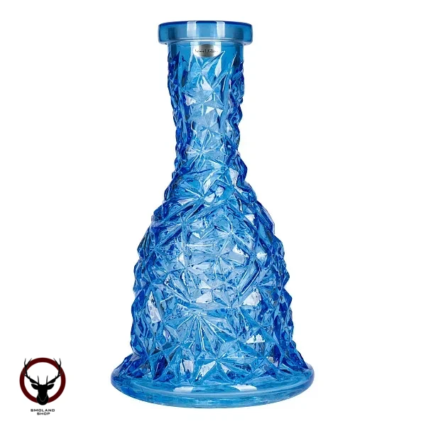 Колба Vessel Glass Колокол Кристалл голубой