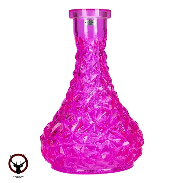 Колба Vessel Glass Капля кристалл розовая
