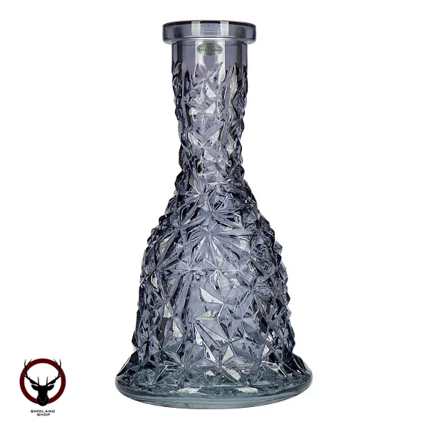 Колба Vessel Glass Колокол Кристалл серый дым