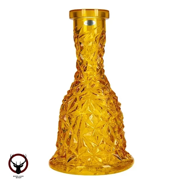 Колба Vessel Glass Колокол Кристалл жёлтый