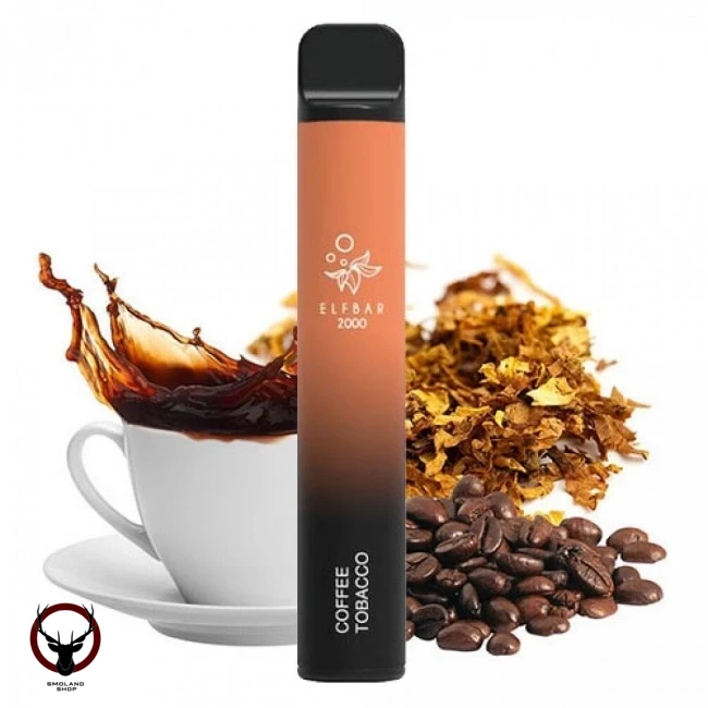 Электронная сигарета Elf Bar Coffe Tobacco (2000 затяжек) 20мг