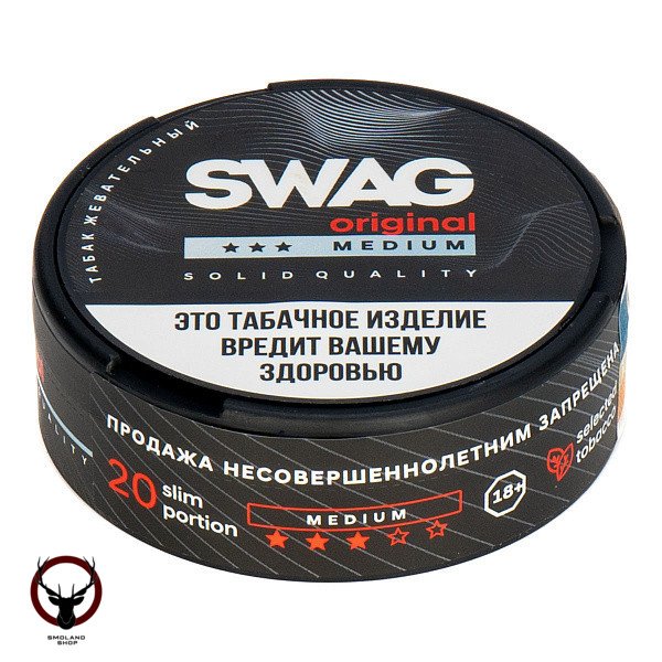 Табак жевательный SWAG Medium Original МРК