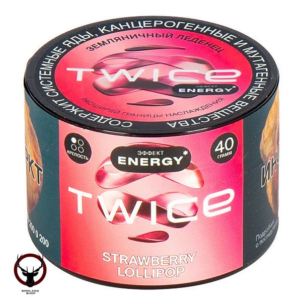 TWICE Земляничный леденец 40гр МРК