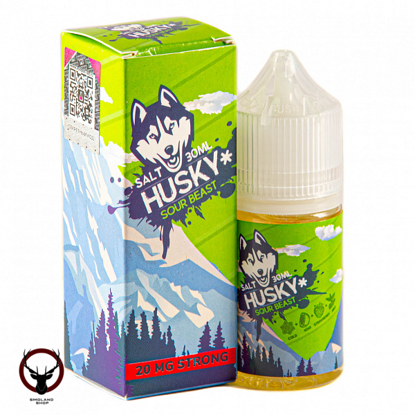 Жидкость HUSKY SALT Sour beast 20 мг strong 30 мл