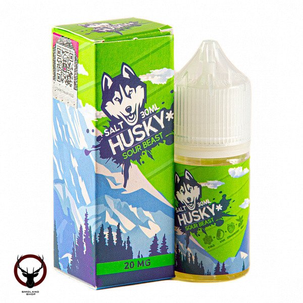 Жидкость HUSKY SALT Sour beast 20 мг 30 мл