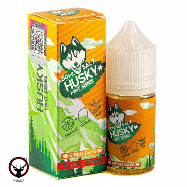 Жидкость HUSKY MINT SERIES SALT Citrus days 20 мг strong 30 мл