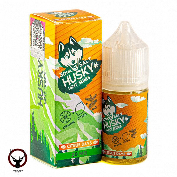 Жидкость HUSKY MINT SERIES SALT Citrus days 20 мг 30 мл