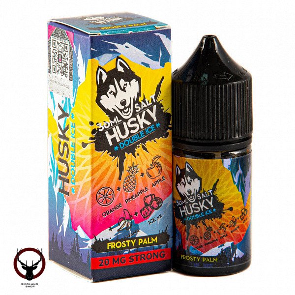 Жидкость HUSKY DOUBLE ICE SALT Frosty palm 20 мг strong 30 мл