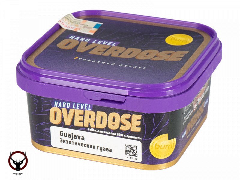 Overdose Guajava 200гр МРК