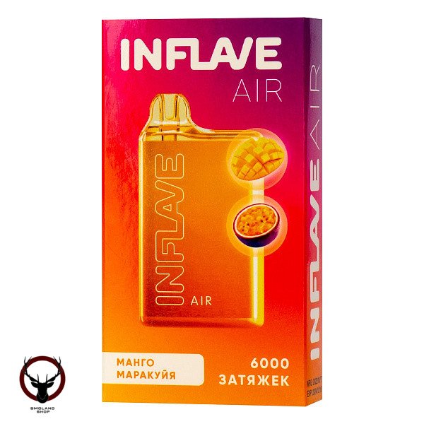 Электронная сигарета INFLAVE AIR Манго Маракуйя (6000 затяжек)