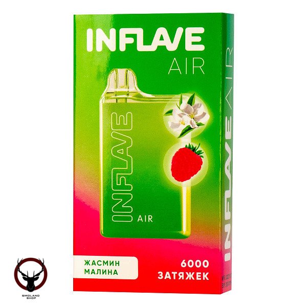 Электронная сигарета INFLAVE AIR Жасмин Малина (6000 затяжек)