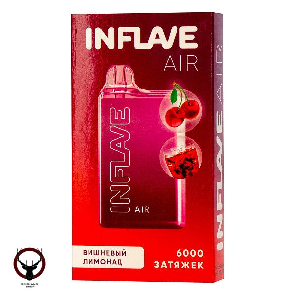 Электронная сигарета INFLAVE AIR Вишнёвый лимонад (6000 затяжек)