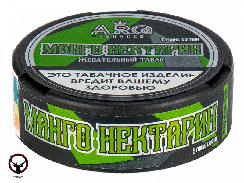 Табак жевательный ARQ TOBACCO Манго-Нектарин 16гр МРК