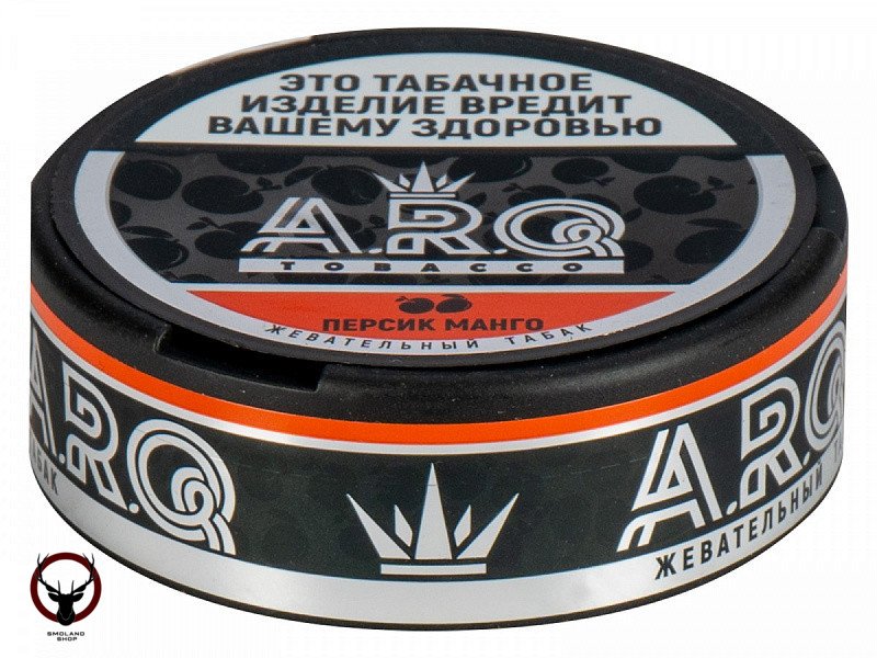 Табак жевательный ARQ TOBACCO Персик-Манго 16гр МРК