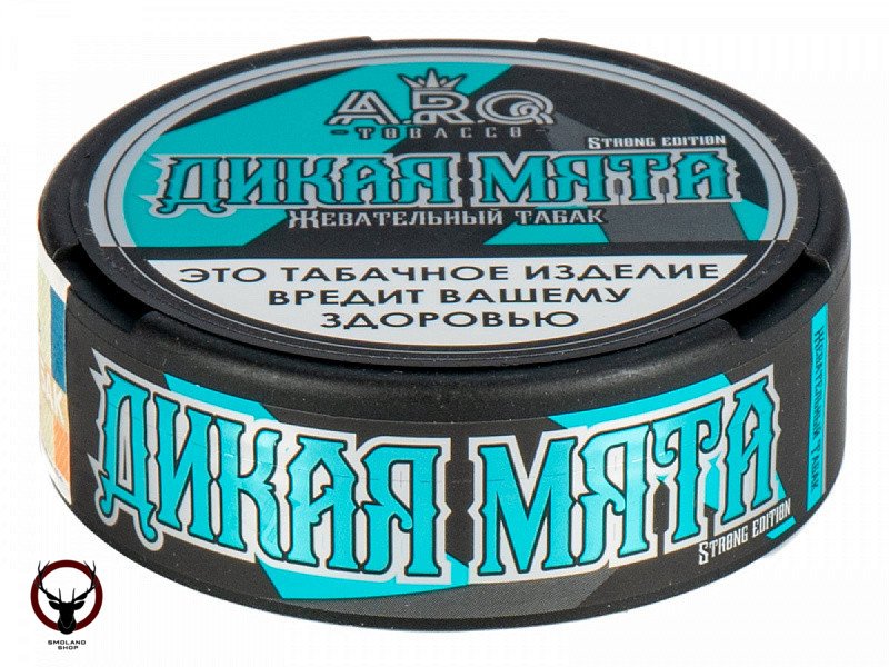 Табак жевательный ARQ TOBACCO Дикая Мята 16гр МРК