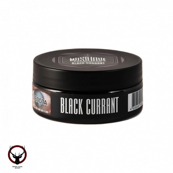 MustHave Black currant 125гр МРК