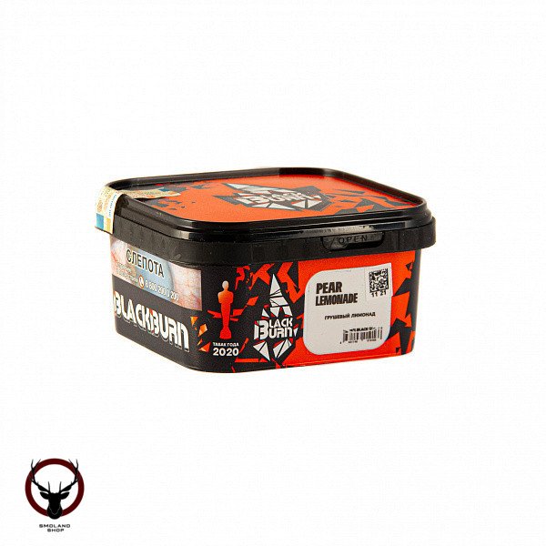 Burn BLACK Pear lemonade 200гр МРК