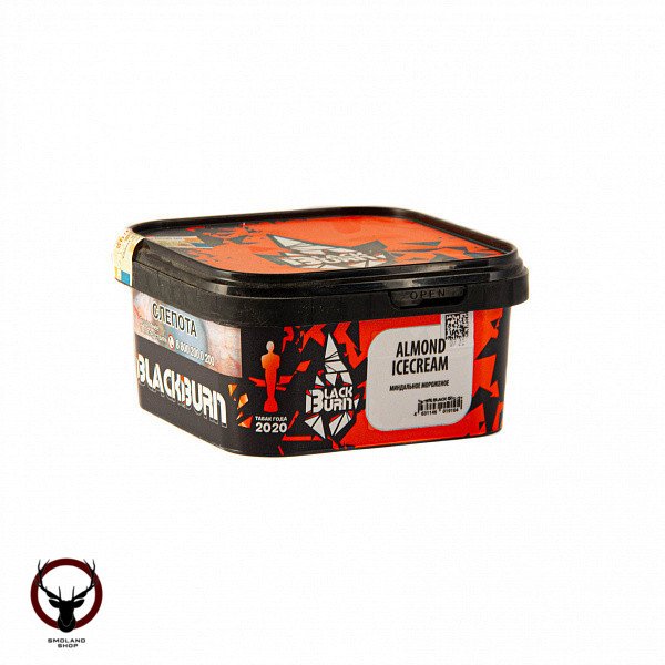 Burn BLACK Almond icecream 200гр МРК