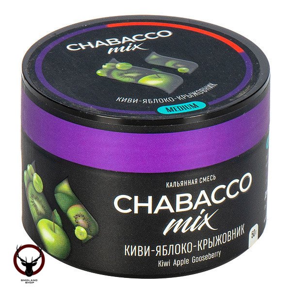 Chabacco Mix MEDIUM Kiwi apple gooseberry 50гр МРК