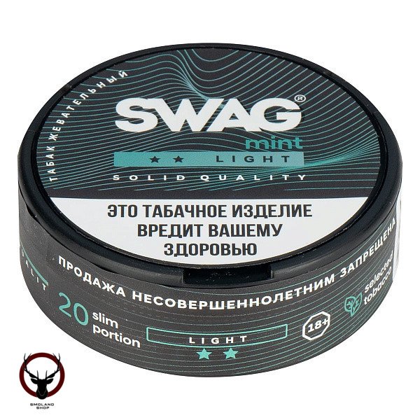 Табак жевательный SWAG Light Mint МРК