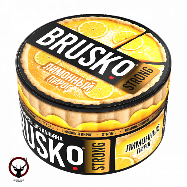 BRUSKO STRONG Лимонный пирог 250гр МРК