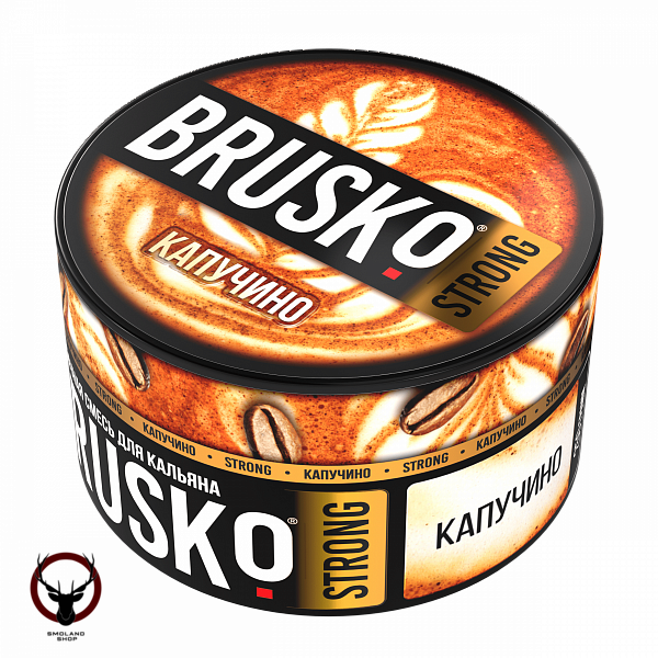 BRUSKO STRONG Капучино 250гр МРК