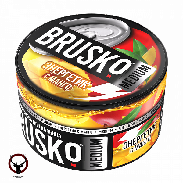 BRUSKO MEDIUM Энергетик с манго 250гр МРК