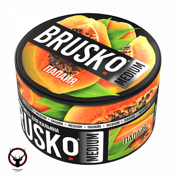 BRUSKO MEDIUM Папайя 250гр МРК