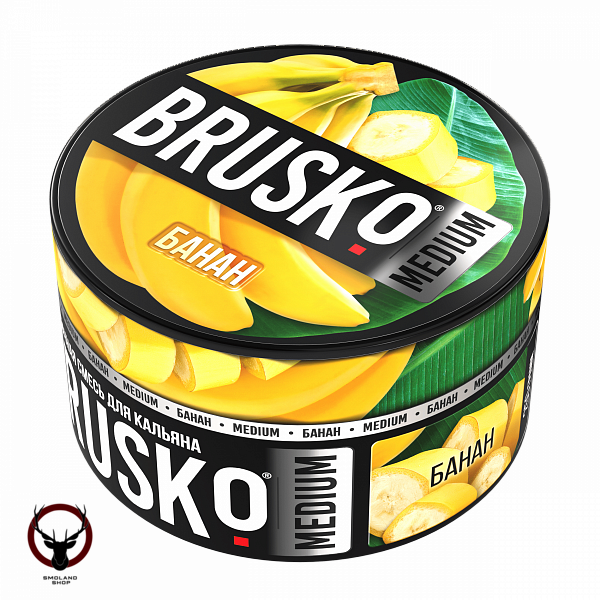 BRUSKO MEDIUM Банан 250гр МРК