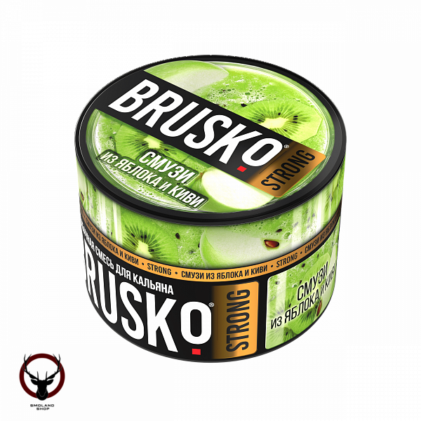 BRUSKO STRONG Смузи из яблока и киви 50гр МРК