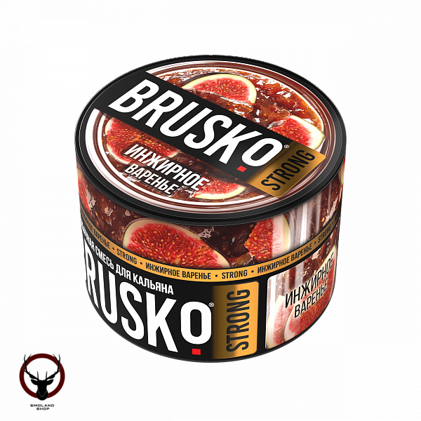 BRUSKO STRONG Инжирное варенье 50гр МРК