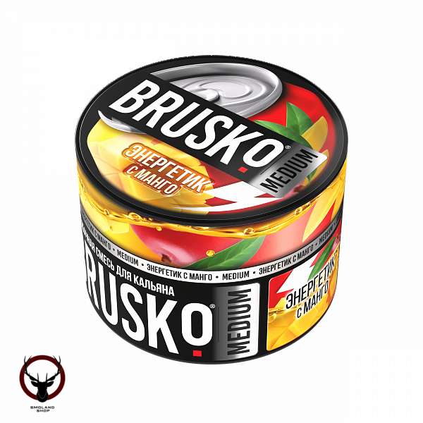 BRUSKO MEDIUM Энергетик с манго 50гр МРК