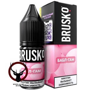 Жидкость Brusko Salt Бабл-гам10 мл 2 мг МРК